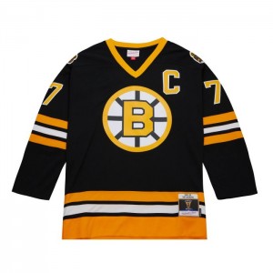 NHL Blue Line Mitchell & Ness Ray Bourque Boston Bruins Dark 1989 Jersey Hombre | 3097VOCIX
