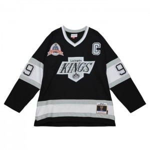 NHL Blue Line Mitchell & Ness Wayne Gretzky Los Angeles Kings 1992 Jersey Hombre | 2745HNOLR