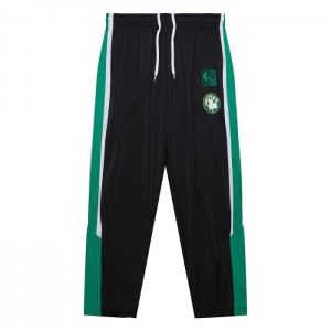 Pantalon Mitchell & Ness Color Blocked Pista Vintage Logo Boston Celtics Hombre | 3087SPDQR