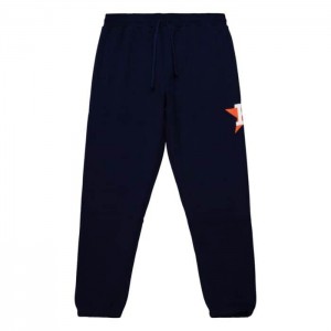 Pantalon Mitchell & Ness MLB Repeat Sweatpants Houston Astros Hombre | 6284SMXKW