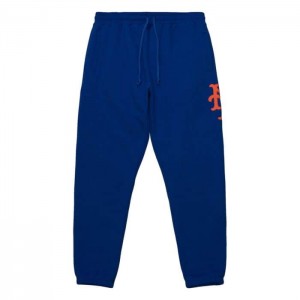Pantalon Mitchell & Ness MLB Repeat Sweatpants New York Mets Hombre | 0765CLYMJ