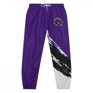 Pantalon Mitchell & Ness Paintbrush Warmup Toronto Raptors Hombre | 1208ZHRQT