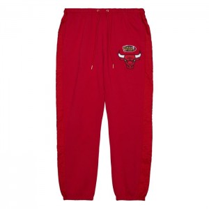 Pantalon Mitchell & Ness Team OG 2.0 Fleece Vintage Logo Chicago Bulls Hombre | 2650GUBWX