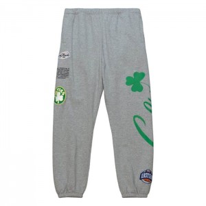 Pantalon Mitchell & Ness Team Origins Fleece Boston Celtics Hombre | 8179FMRBN