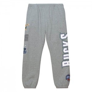 Pantalon Mitchell & Ness Team Origins Fleece Milwaukee Bucks Hombre | 8709QDOWK