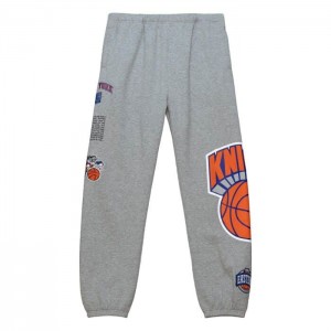 Pantalon Mitchell & Ness Team Origins Fleece New York Knicks Hombre | 6543MJVYH