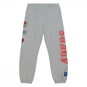 Pantalon Mitchell & Ness Team Origins Fleece San Francisco 49ers Hombre | 5193ZWXYL