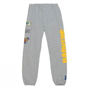 Pantalon Mitchell & Ness Team Origins Fleece Green Bay Packers Hombre | 5972YRVBE