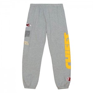 Pantalon Mitchell & Ness Team Origins Fleece Kansas City Chiefs Hombre | 7641JNMFH