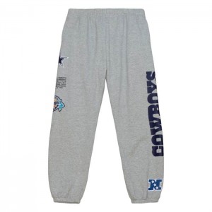 Pantalon Mitchell & Ness Team Origins Fleece Dallas Cowboys Hombre | 7895VFWML