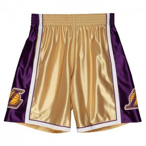 Short Mitchell & Ness 75th Anniversary Gold Los Angeles Lakers 2009-10 Hombre | 0145DVPUK