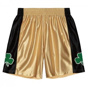 Short Mitchell & Ness 75th Anniversary Gold Boston Celtics 2007-08 Hombre | 4913RCLDH