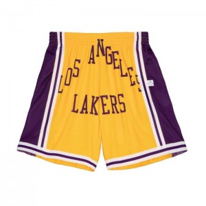 Short Mitchell & Ness Big Face 2.0 Los Angeles Lakers Hombre | 3967PTREF