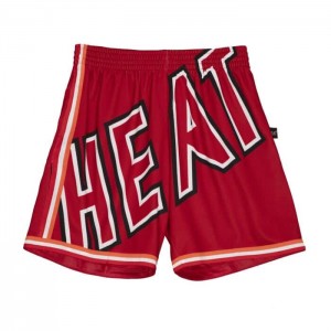 Short Mitchell & Ness Big Face 2.0 Miami Heat Hombre | 6902QZUDK