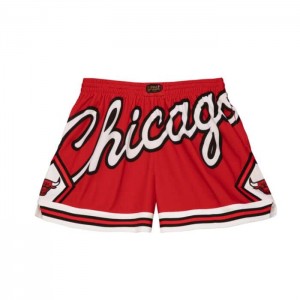 Short Mitchell & Ness Big Face 3.0 Chicago Bulls Mujer | 2918TRCUG