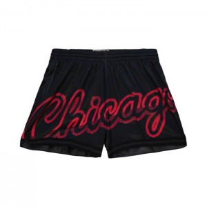 Short Mitchell & Ness Big Face 4.0 Chicago Bulls Mujer | 4068WCRVD