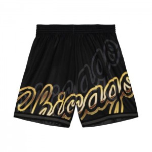 Short Mitchell & Ness Big Face 4.0 Moda Chicago Bulls Hombre | 4387KVAXO