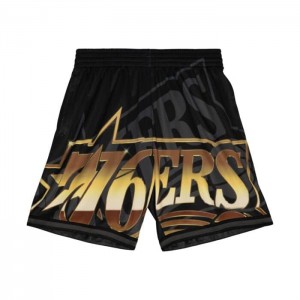 Short Mitchell & Ness Big Face 4.0 Moda Philadelphia 76ers Hombre | 2750GENLJ