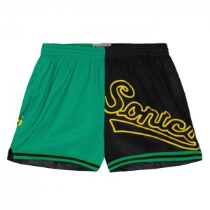 Short Mitchell & Ness Big Face 5.0 Seattle Supersonics Mujer | 9756YRDWN
