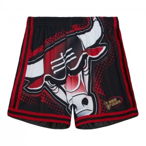 Short Mitchell & Ness Big Face 7.0 Moda Chicago Bulls Hombre | 4652MPNYG