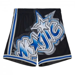Short Mitchell & Ness Big Face 7.0 Moda Orlando Magic Hombre | 0247SQBLK