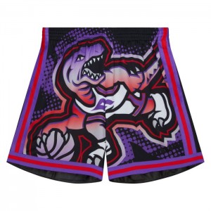 Short Mitchell & Ness Big Face 7.0 Moda Toronto Raptors Hombre | 6954LVHMQ