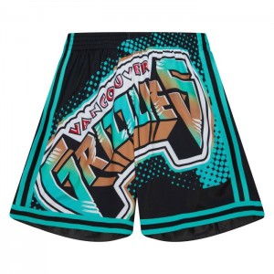 Short Mitchell & Ness Big Face 7.0 Moda Vancouver Grizzlies Hombre | 9741PKFRZ