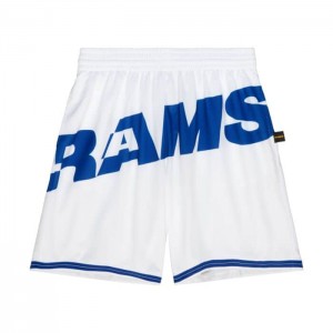 Short Mitchell & Ness Big Face Los Angeles Rams Hombre | 9528CFAMB