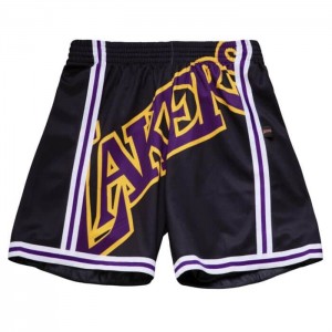 Short Mitchell & Ness Big Face Los Angeles Lakers Hombre | 4821TSQMN