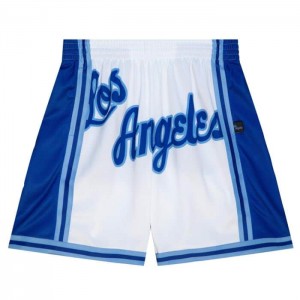 Short Mitchell & Ness Big Face Los Angeles Lakers Hombre | 4752YMDRH