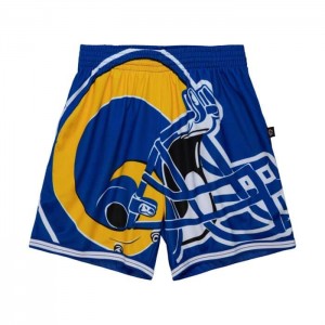 Short Mitchell & Ness Big Face Los Angeles Rams Hombre | 0215MIVQD