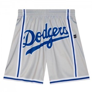 Short Mitchell & Ness Big Face Los Angeles Dodgers Hombre | 1246XQAZR