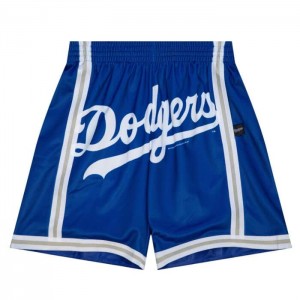 Short Mitchell & Ness Big Face Los Angeles Dodgers Hombre | 2314VHJAW
