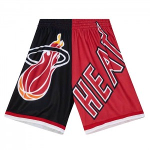 Short Mitchell & Ness Big Face Moda 5.0 Miami Heat Hombre | 0916JCIXV