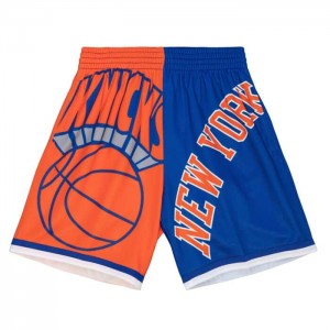 Short Mitchell & Ness Big Face Moda 5.0 New York Knicks Hombre | 5780RPKHN