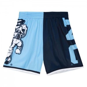 Short Mitchell & Ness Big Face Moda 5.0 University Of North Carolina Hombre | 0257ASHEK