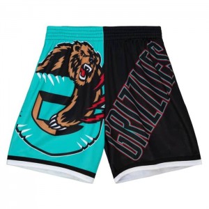 Short Mitchell & Ness Big Face Moda 5.0 Vancouver Grizzlies Hombre | 9270TOZYK