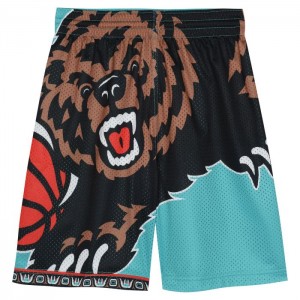 Short Mitchell & Ness Big Face Vancouver Grizzlies Hombre | 4129ONGWH