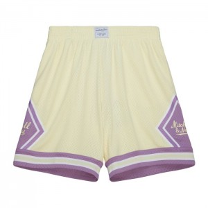 Short Mitchell & Ness Branded Diamond Script Hombre | 0219CZPWX