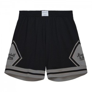 Short Mitchell & Ness Branded Diamond Script Hombre | 3617XNEZW