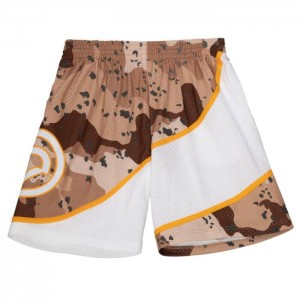 Short Mitchell & Ness Camo Reflective Atlanta Hawks 1986 Hombre | 5431WRIBE