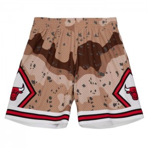 Short Mitchell & Ness Camo Reflective Chicago Bulls 1997 Hombre | 1649VDOCE