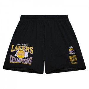 Short Mitchell & Ness Champions Era HWC Los Angeles Lakers Hombre | 9316UKWHM