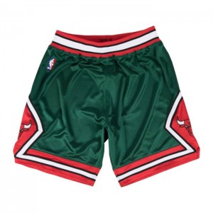 Short Mitchell & Ness Chicago Bulls Green Week 2008-09 Hombre | 6985CDHXY