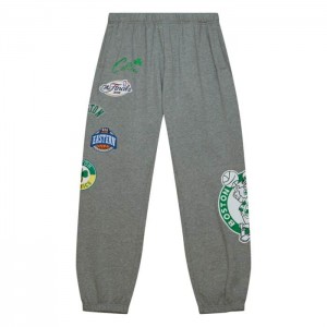 Short Mitchell & Ness City Colección Fleece Boston Celtics Hombre | 2680WDPJA