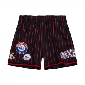 Short Mitchell & Ness City Colección Mesh Philadelphia 76ers Hombre | 7086NPFTJ