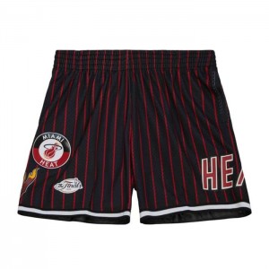 Short Mitchell & Ness City Colección Mesh Miami Heat Hombre | 3704EAZCQ