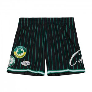 Short Mitchell & Ness City Colección Mesh Boston Celtics Hombre | 0465WJQNZ
