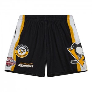 Short Mitchell & Ness City Colección Mesh Pittsburgh Penguins Hombre | 2781AVPEC