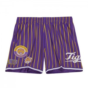 Short Mitchell & Ness City Colección Mesh Louisiana State University Hombre | 2879QXGSR
